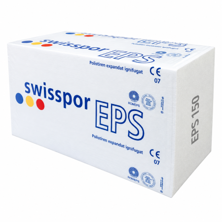 Polistiren expandat EPS 150 Swisspor 30 mm, 1000 x 500 mm